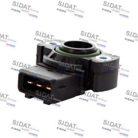 Drosselklappenpotentiometer von SIDAT 84.125