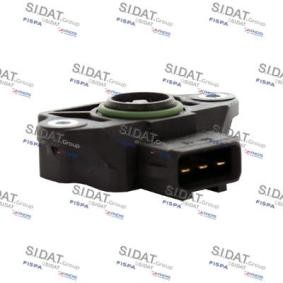 Drosselklappenpotentiometer von SIDAT 84.126