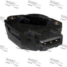 Drosselklappenpotentiometer von SIDAT 84.181