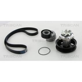 Comprar Bomba de agua + kit de correa poli V de TRISCAN 8642 100501 a bajo precio de 186,64 €
