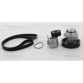 Achetez des Pompe à eau+Jeu de courroie trapézoïdale à nervures TRISCAN 8642 100502 à prix pour 189,73 €