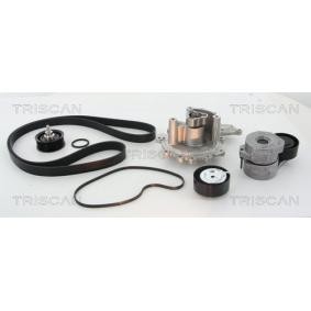 Achetez des Pompe à eau+Jeu de courroie trapézoïdale à nervures TRISCAN 8642 100504 à prix pour 383,80 €