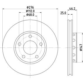 Radbremszylinder 8AW 355 530-921 für VOLVO