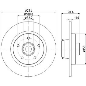 Radbremszylinder 8AW 355 531-381 für DAIHATSU