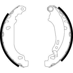 RENAULT Bremsbackensatz von HELLA