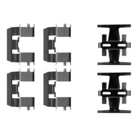 Zubehörsatz, Scheibenbremsbelag des Herstellers HELLA - Originalware Artikelnummer: 8DZ 355 202-601