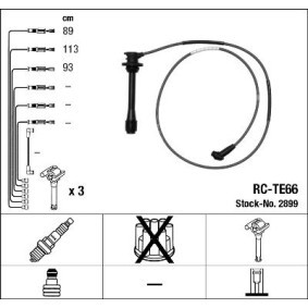 Acquista Kit cavi candele da NGK 2899 a buon mercato per soli 66,70 €
