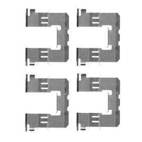 Zubehörsatz, Scheibenbremsbelag 8DZ 355 204-591 für NISSAN