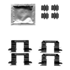 Compre Kit de acessórios, pastilhas de travão da HELLA 8DZ 355 205-201 a um preço baixo por 17,32 €