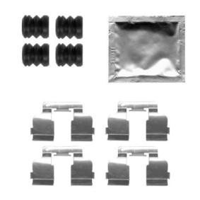 Compre Kit de acessórios, pastilhas de travão da HELLA 8DZ 355 205-291 a um preço baixo por 19,23 €