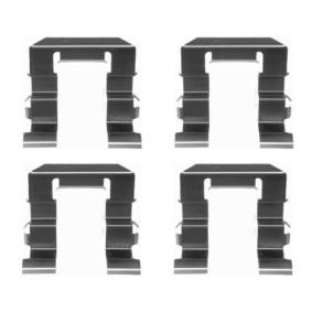 Zubehörsatz, Scheibenbremsbelag 8DZ 355 205-381 für NISSAN
