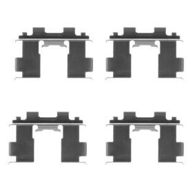 Zubehörsatz, Scheibenbremsbelag 8DZ 355 205-391 für NISSAN