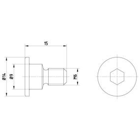 Compre Tornillo del disco de freno de HELLA online para Clase C T-modell (S202) a precios moderados