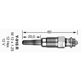 Achetez des Bougie de préchauffage NGK 4182 à prix pour 29,52 €