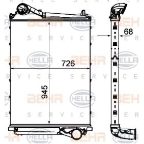 Acquista Intercooler da HELLA 8ML 376 906-381 a buon mercato per soli 1079,54 €