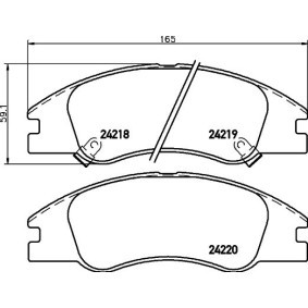 SUBARU Wasserpumpe von HELLA