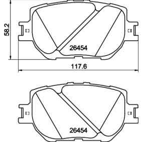 HONDA Wasserpumpe von HELLA