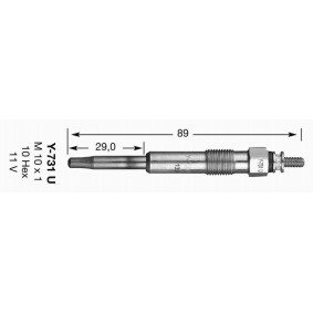 Köp Glödstift av NGK 6281 till det låga priset 310,81 kr