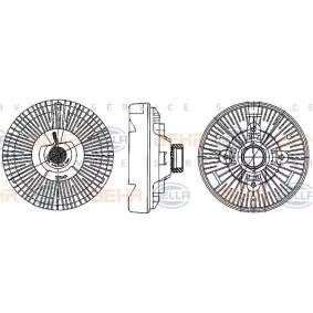 Kjøp Clutch, kjølevifte av HELLA 8MV 376 906-511 til den lave prisen 2938,49 NOK