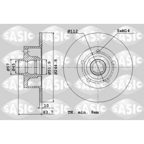 Acquista Disco freno da SASIC 9004509J a buon mercato per soli 72,44 €