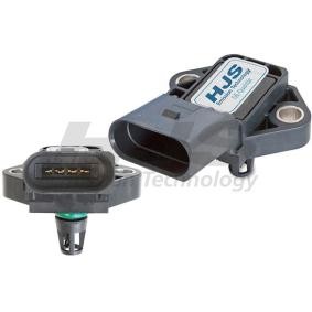 Sensor, Ladedruck für VW von HJS