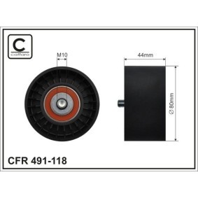 Compre Polia de desvio / de guia, correia trapezoidal estriada da CAFFARO 92-00 a um preço baixo por 17,26 €