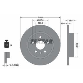 Comprar Disco de freno de TEXTAR 92205500 a bajo precio de 42,14 €