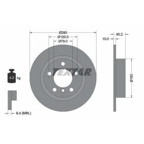 Bremsscheibe 92238705 für MINI