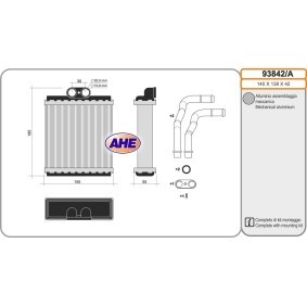 Comprar Radiador de calefacción de AHE 93842/A a bajo precio de 102,35 €