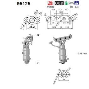 Acquista Catalizzatore da AS 95125 a buon mercato per soli 407,41 €