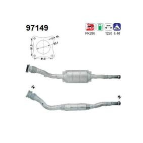 Katalysator von AS günstig für 220,72 €