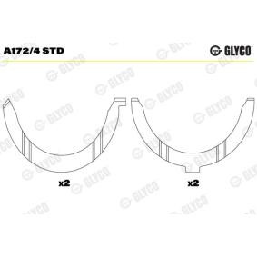 Acquista Spessore di registro, Albero a gomiti da GLYCO A172/4 STD a buon mercato per soli 10,83 €
