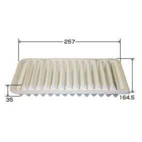 Compre Filtro de ar da JS ASAKASHI A28011 a um preço baixo por 56,56 €