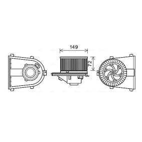 SEAT Gebläsemotor von AVA COOLING SYSTEMS
