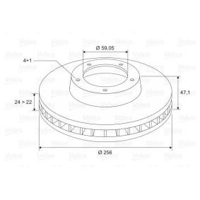 Comprar Disco de freno de VALEO 186743 a bajo precio de 165,26 €
