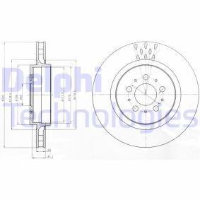 Compre Disco de travão da DELPHI BG4306C a um preço baixo por 53,00 €