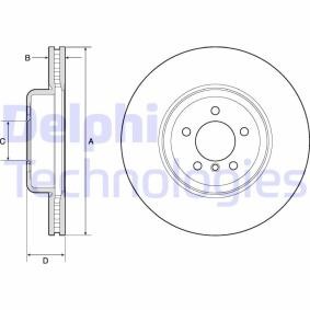 Compre Disco de travão da DELPHI BG9158C a um preço baixo por 96,74 €