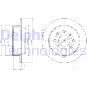 Compre Kit de rolamento de roda da DELPHI BK1288 a um preço baixo por 72,20 €