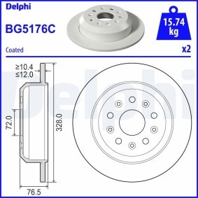 Compre Kit de rolamento de roda da DELPHI BK664 a um preço baixo por 70,51 €