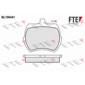 Köp Bromsbelägg av FTE BL1004A1 till det låga priset 386,34 kr