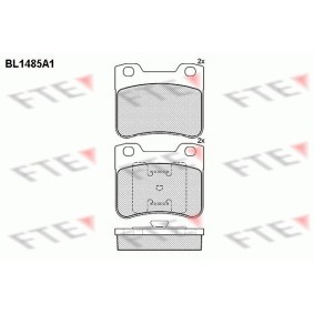 Köp Bromsbelägg av FTE BL1485A1 till det låga priset 391,30 kr