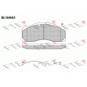 Acquista Kit pastiglie freni da FTE BL1946A3 a buon mercato per soli 196,64 €