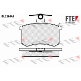 Köp Bromsbelägg av FTE BL2296A1 till det låga priset 907,98 kr