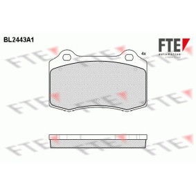 Acquista Kit pastiglie freni da FTE BL2443A1 a buon mercato per soli 34,52 €
