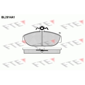 Acquista Kit pastiglie freni da FTE BL2814A1 a buon mercato per soli 54,20 €