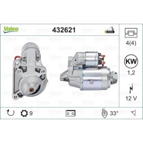 Köp Startmotor av VALEO 432621 till det låga priset 5911,55 kr