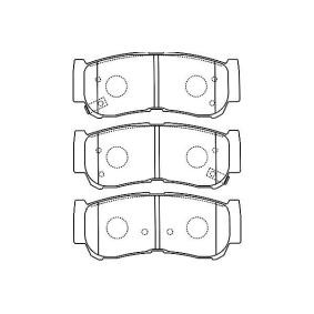 Acquista Kit pastiglie freni da KAVO PARTS BP-3033 a buon mercato per soli 45,65 €