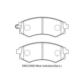 Köp Bromsbelägg av KAVO PARTS BP-3041 till det låga priset 418,42 kr
