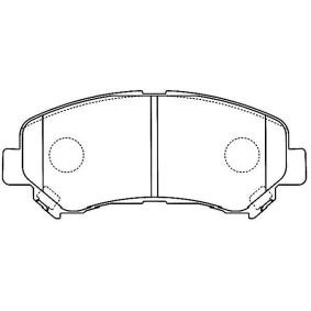 Köp Bromsbelägg av KAVO PARTS BP-6600 till det låga priset 644,42 kr