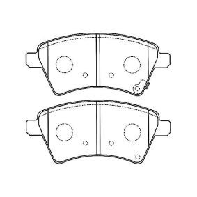 Köp Bromsbelägg av KAVO PARTS BP-8529 till det låga priset 596,21 kr